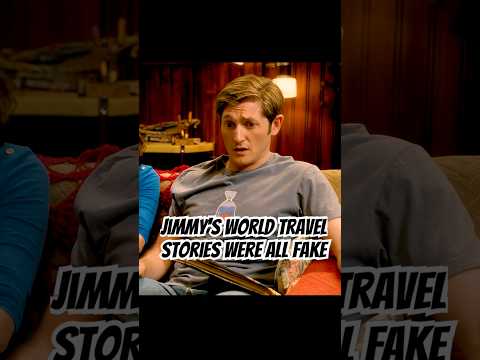 Jimmy's world travel stories were all fake.#foryou #comedy #shorts #shortvideo #funny