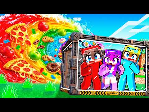 FOOD TSUNAMI vs Doomsday Bunker!