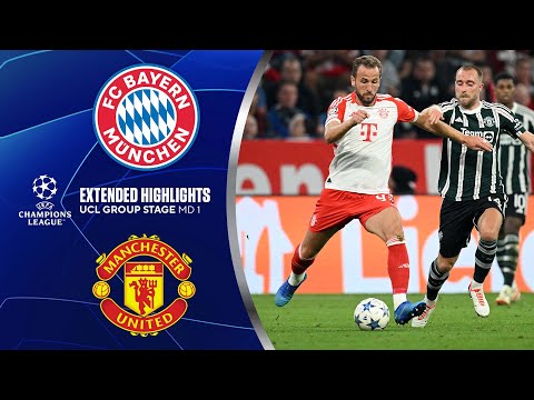 Bayern vs. Manchester United: Extended Highlights | UCL Group Stage MD 1 | CBS Sports Golazo