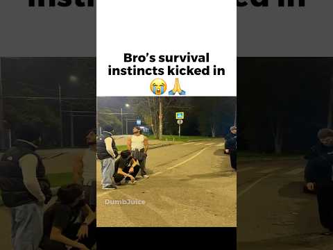 Bro's Survival Instincts Kicked In😭🙏#shorts #memes