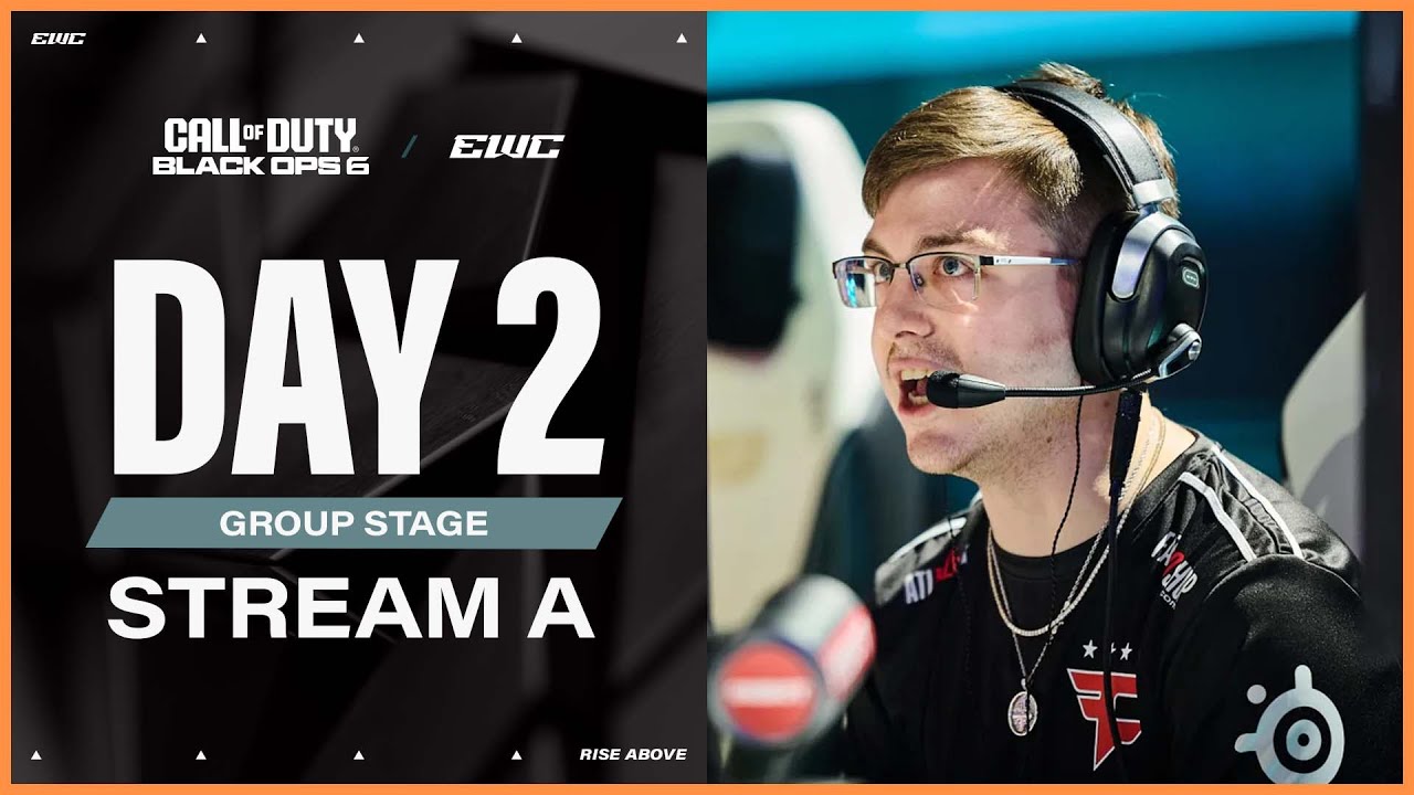 COD BO6 at EWC 25 - Day 2 - Group Stage - Stream A