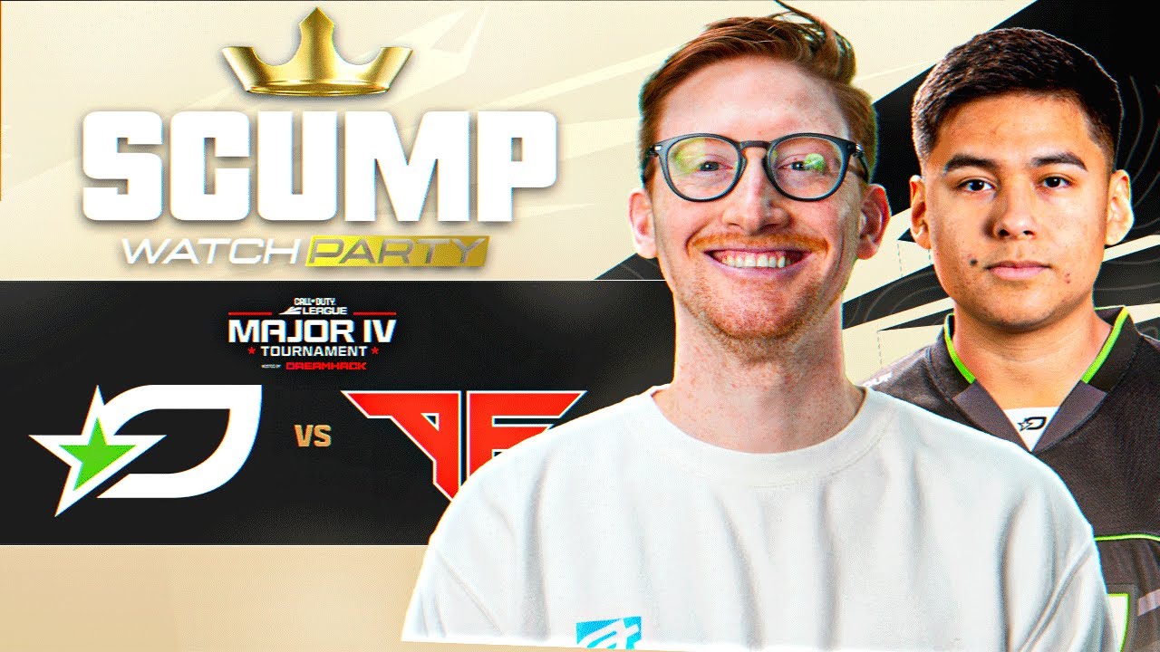 OpTic TEXAS vs ATLANTA FAZE!! SCUMP WATCH PARTY - CDL DREAMHACK DALLAS MAJOR 4 DAY 2
