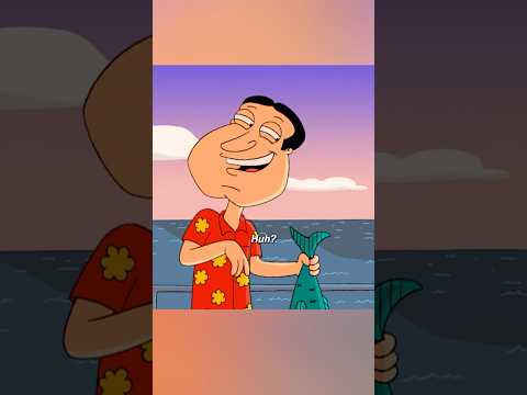 Quagmire caught a big one.