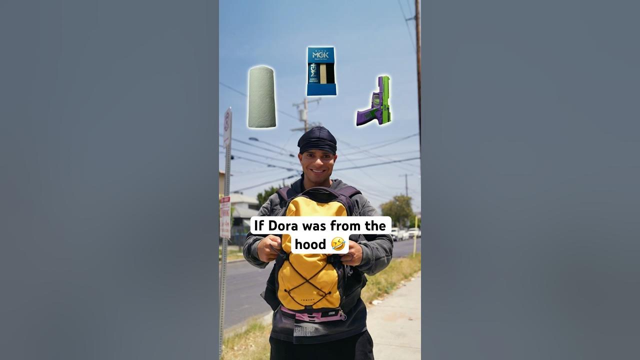 If Dora was from the hood‼️🤣 #comedyshorts #dora #sketchcomedy