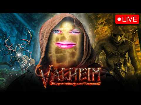🔴LIVE | 1st TIME PLAYING VALHEIM | HUTCH X GIMMICK | PARTY GAMES LATER | WACKY WEDESDAY | #BUNGULATE