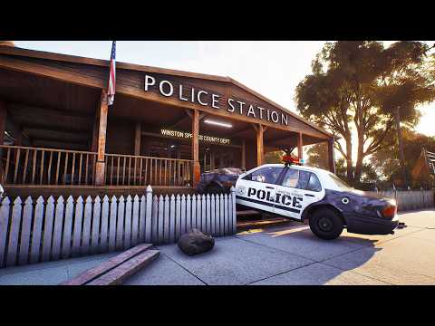 I Built a Police Station That's Responsible for 99.9% of All Crime - Police Chief Simulator