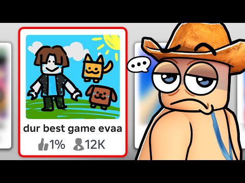 Roblox but it’s ONLY BAD GAMES