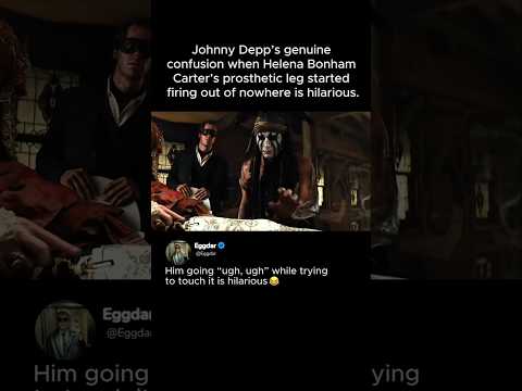 Johnny Depp’s Genuine Confusion When THIS Prop Malfunctioned Is Hilarious 😭 | The Lone Ranger (2013)