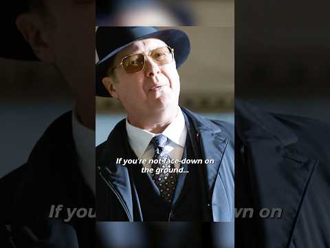 Reddington just gave a masterclass in bank robbery.