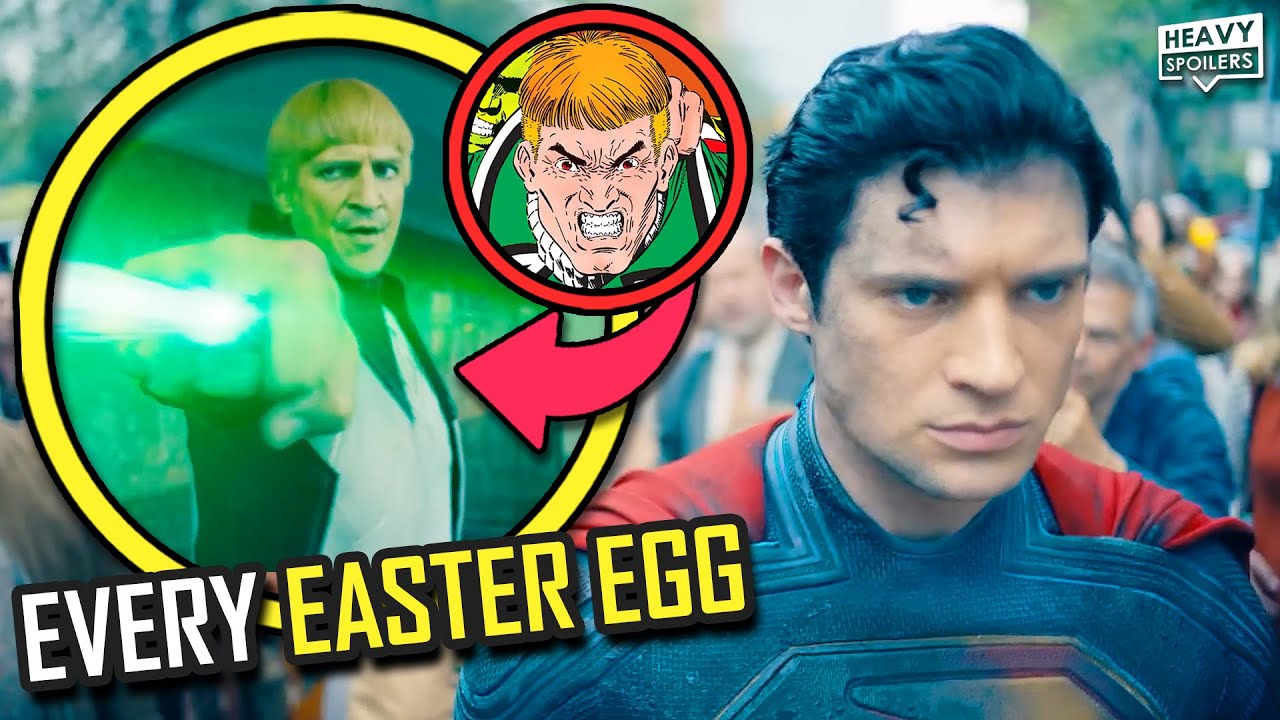 SUPERMAN Official Teaser Trailer Breakdown | Easter Eggs Explained, Krypto, Lex, Hawkgirl & Reaction