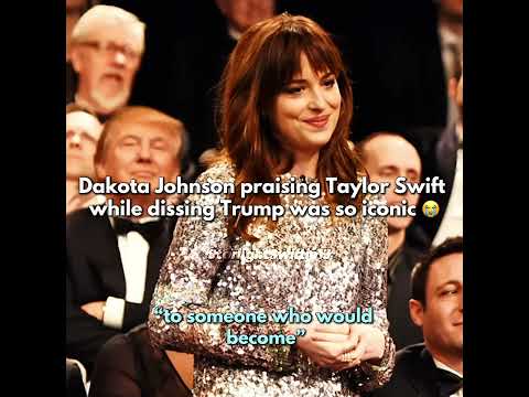 Dakota johnson praising taylor swift is so iconic 🥹 #taylorswift #theerastour #shorts