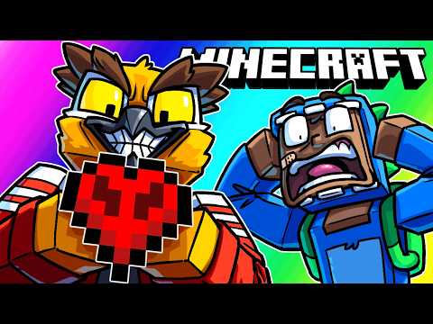 Minecraft - Shared Health on HARDCORE MODE!