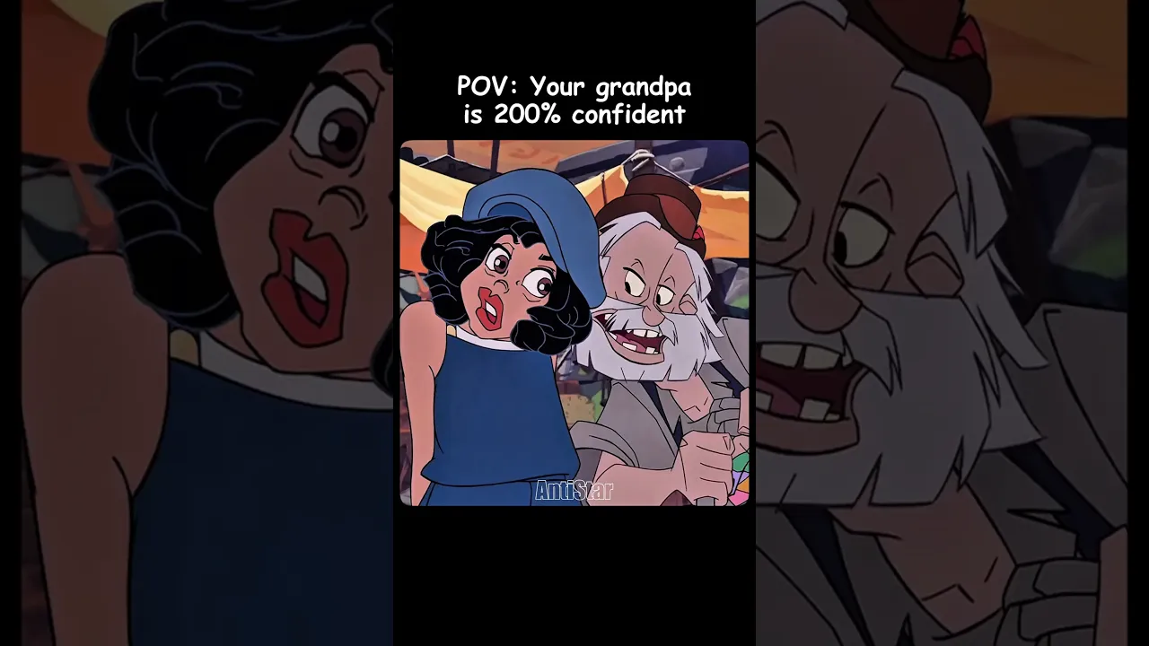POV: Your grandpa is 200% confident 😎👴
