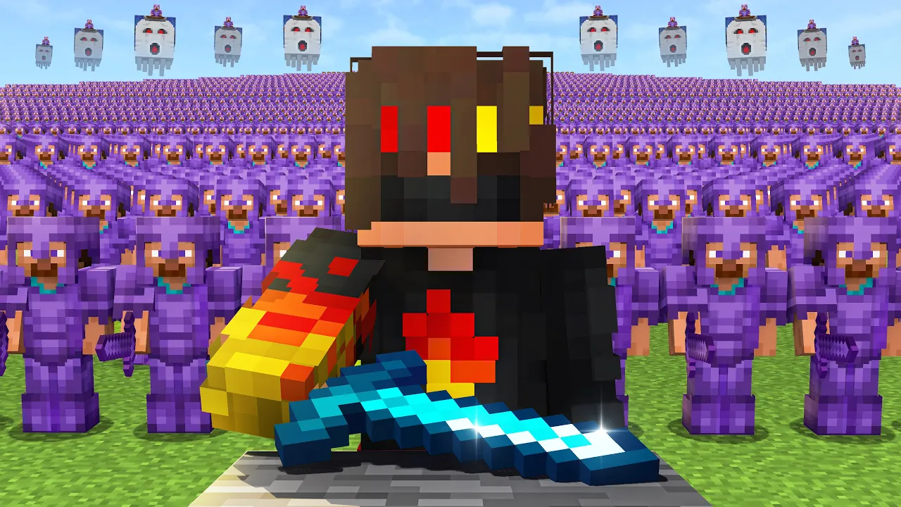 I Joined the World's Largest Minecraft Army