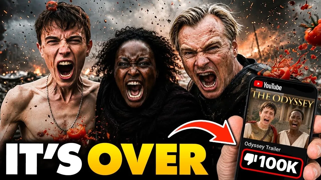 PANIC: Woke Odyssey Trailer Officially RATIOED! +100K Dislikes on YouTube | The Comment Section is…🔥