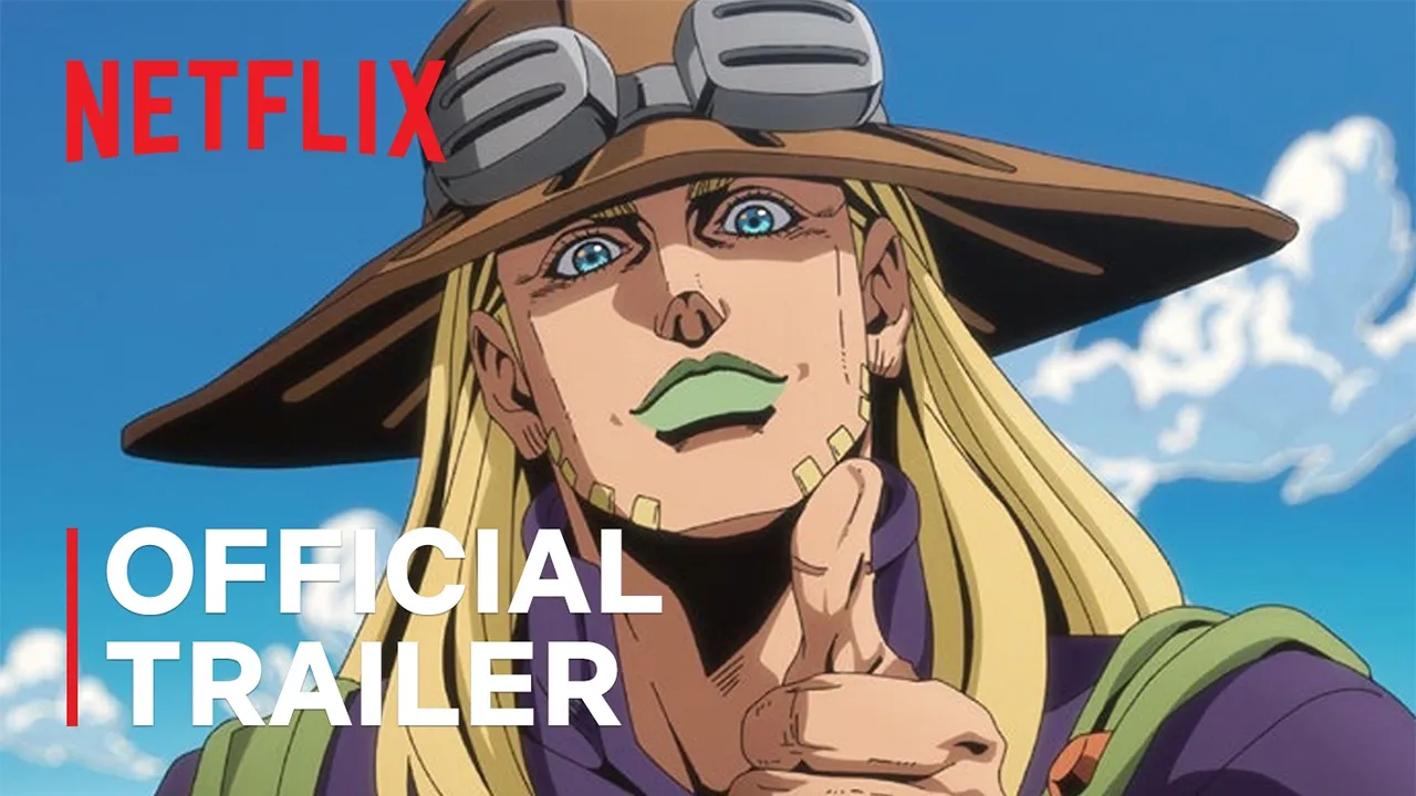 STEEL BALL RUN JoJo's Bizarre Adventure 2nd STAGE | Official Trailer | Netflix