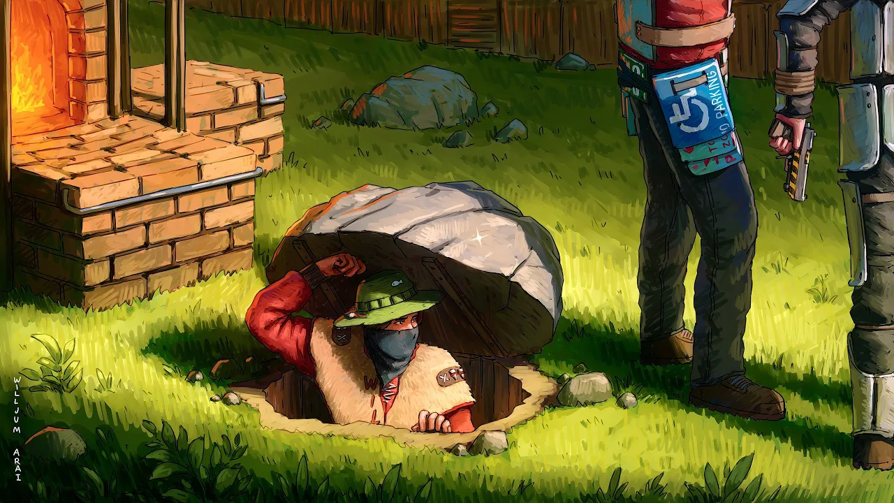 I Lived Under a Clan in Official Rust...