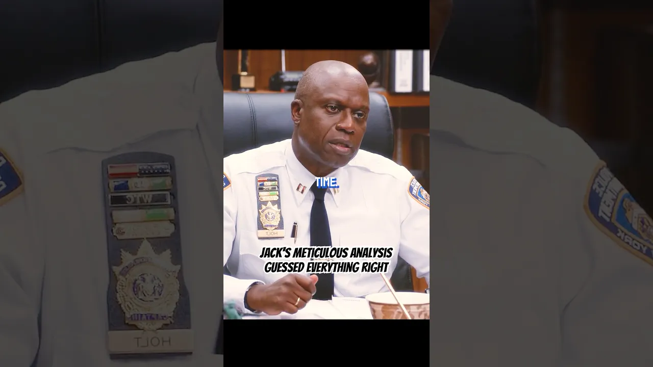 Jack's meticulous analysis guessed everything right#shortvideo #shorts #brooklynninenine