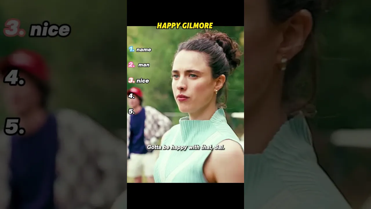 ⛳ “Random Golfer? Big Mistake!” — Happy Gilmore 2 (2025) #shorts