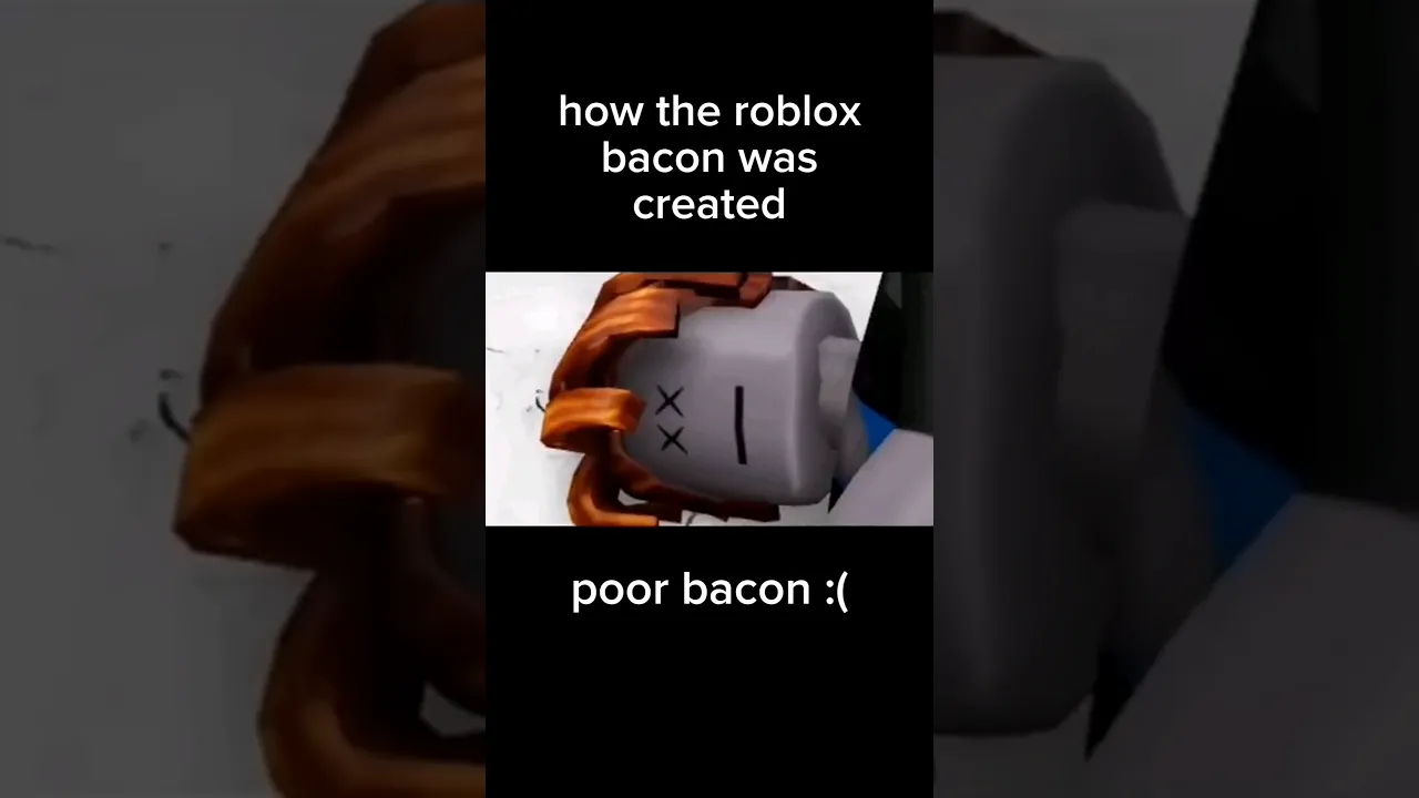 poor bacon :(( #roblox #trending #shorts