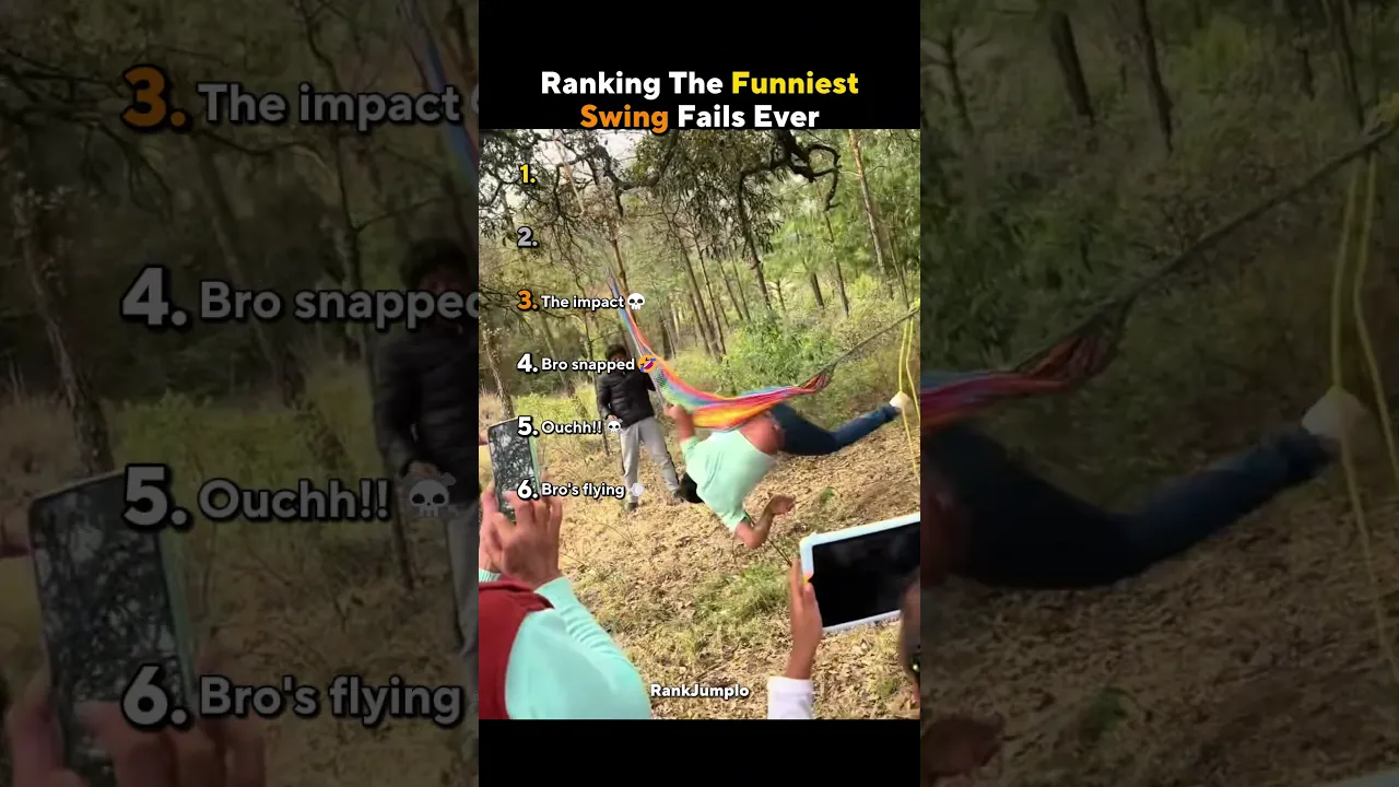 Ranking the funniest swing fails ever 💀🗿 #usa