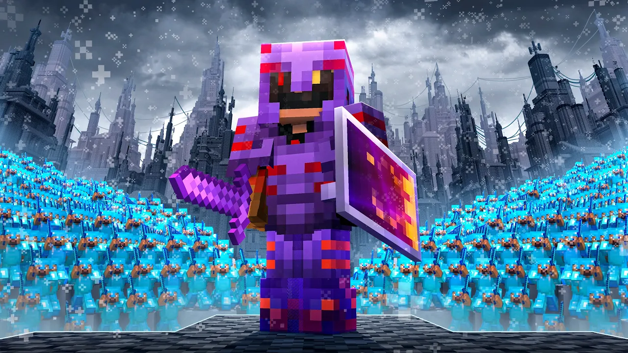 1 VS 1000 Player Minecraft War