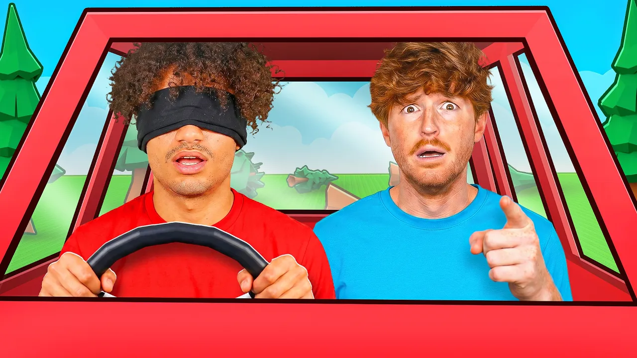 Roblox Car Obby But The Driver Is BLIND..