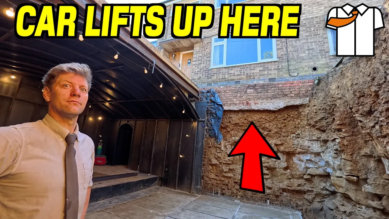 Digging A SECRET GARAGE Part 4 Digging Done!