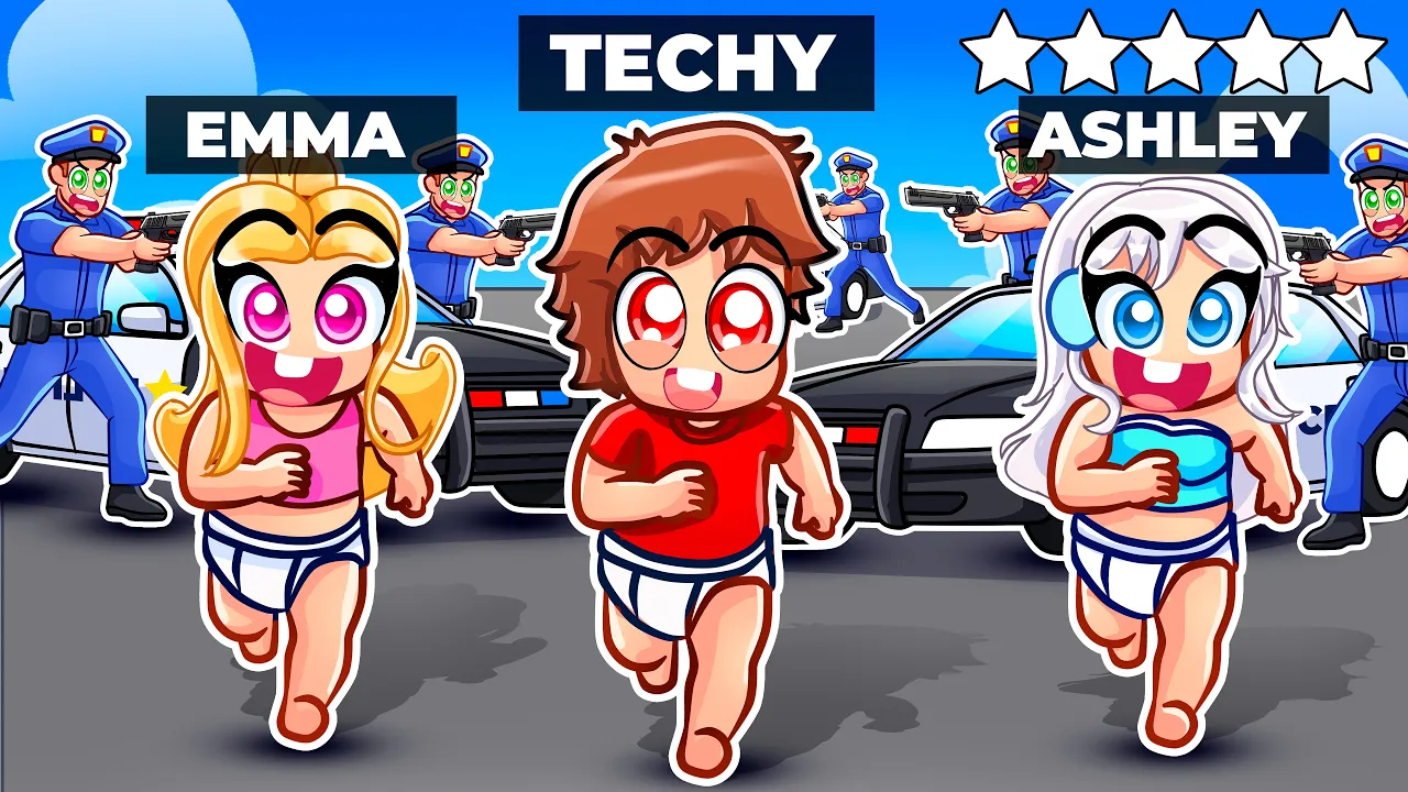 We Played as BABIES In GTA 5...