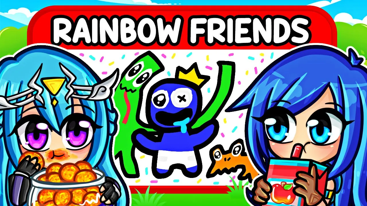Drawing BABY RAINBOW FRIENDS in Gartic Phone!