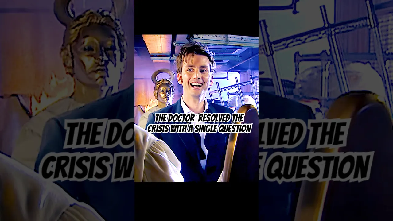 The doctor  resolved the crisis with a single question#doctorwho #shortvideo #shorts