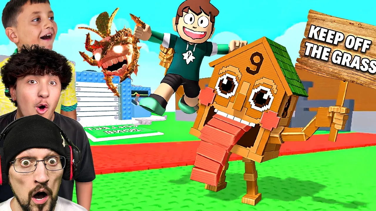I Hunted the RAREST Secret Brainrot Admin Abuse + Roblox Doors Outdoors