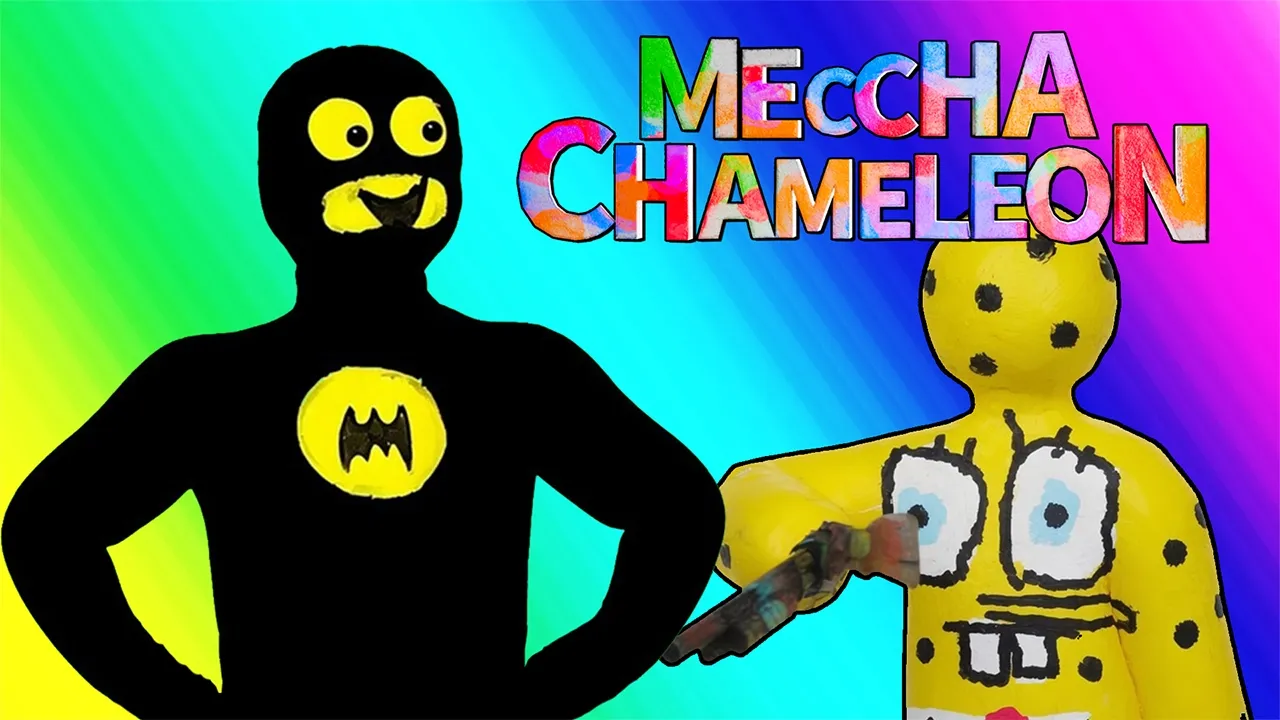 Meccha Chameleon - Spongebob Can't Find Batman!