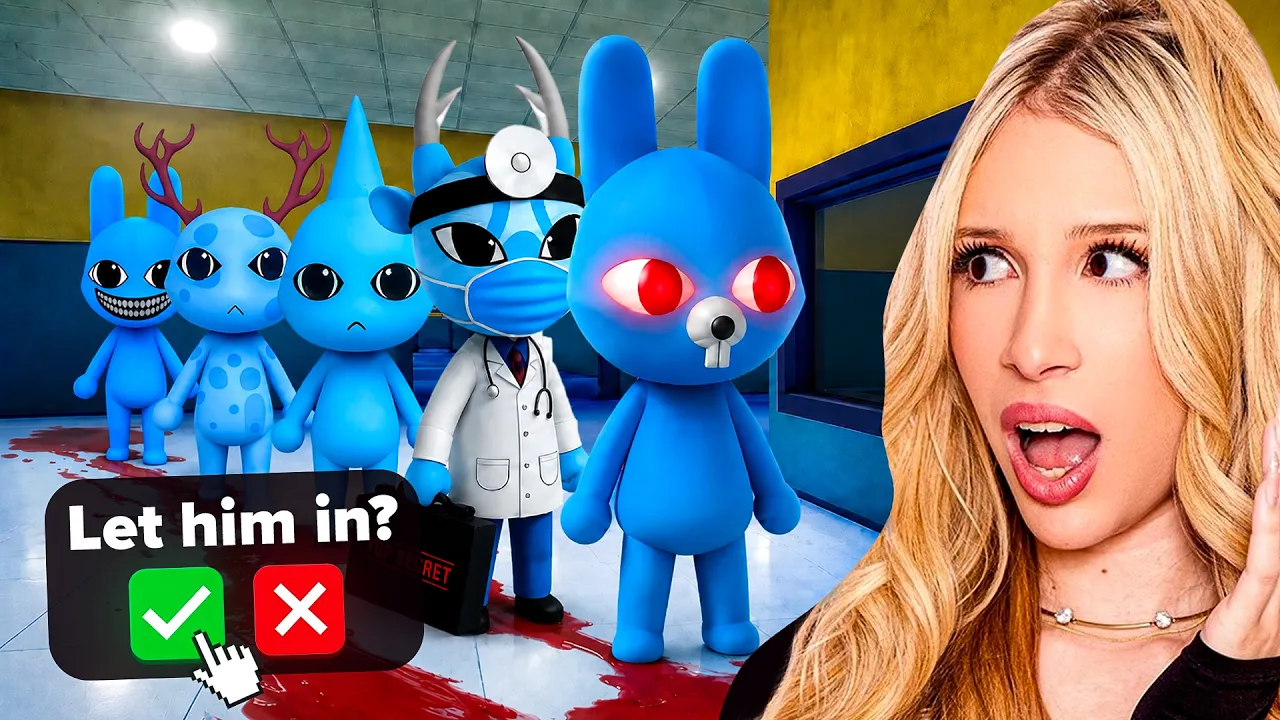 ANIMAL HOSPITAL, But I ONLY Accept BLUE PATIENTS!