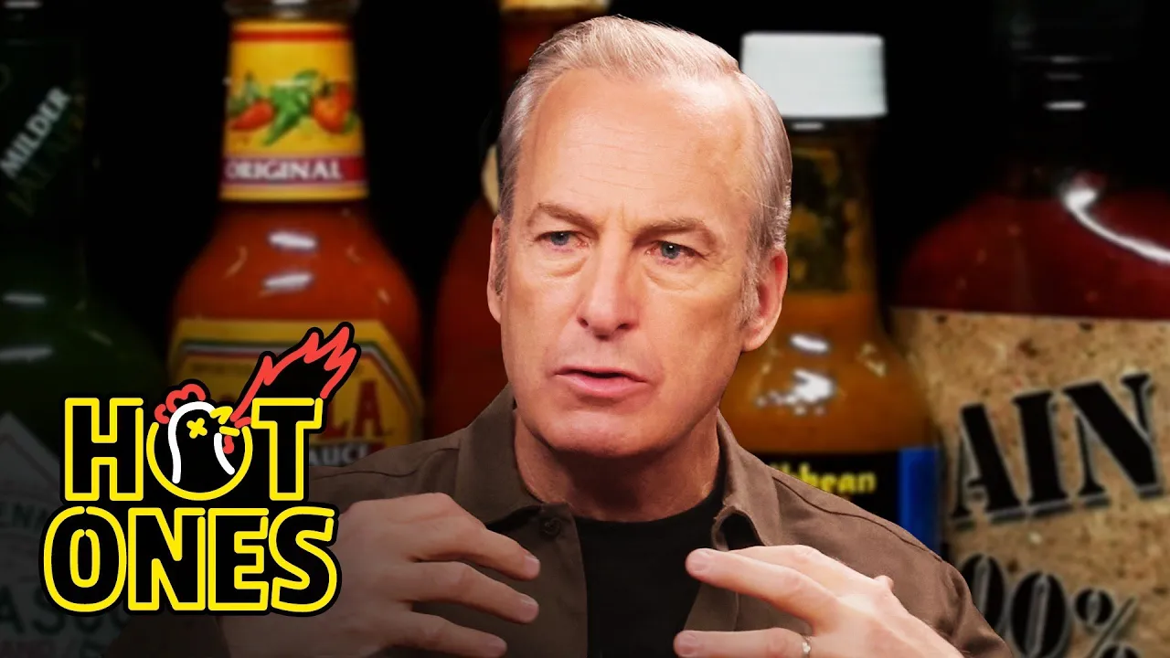 Bob Odenkirk Has a Fire in His Belly While Eating Spicy Wings | Hot Ones