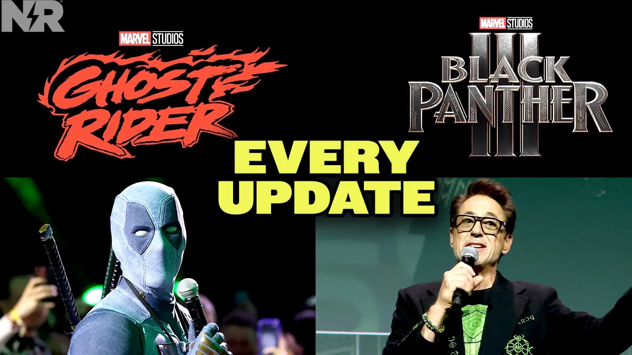 New Doomsday Trailer + Ghost Rider + Black Panther Recast! Marvel Comic Con Panel Breakdown!