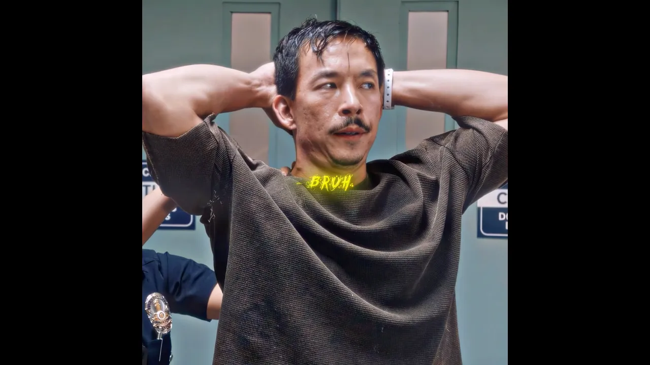 They actually got glued together! 😱🤣 #movie #edit #police