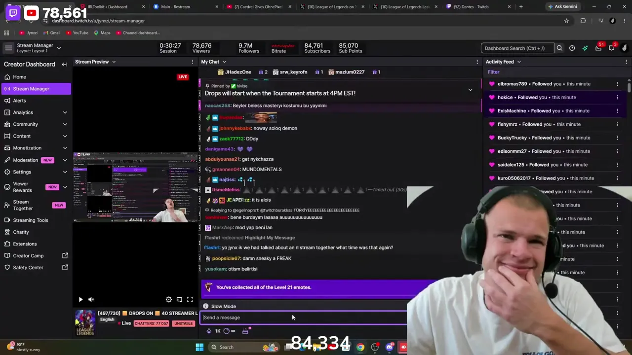 40 Streamer League of Legends Tourney