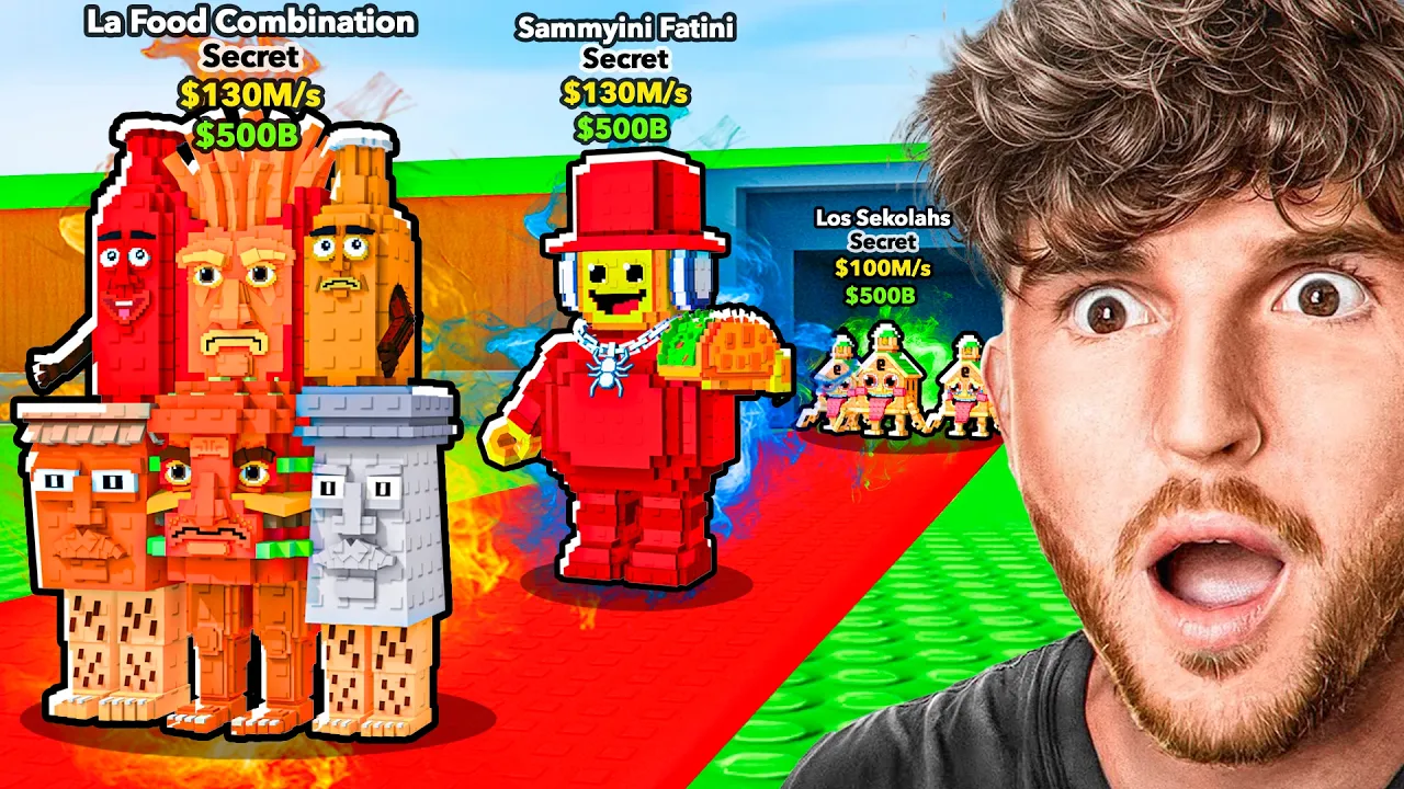 Getting Every NEW BRAINROT From The Lucky Blocks..