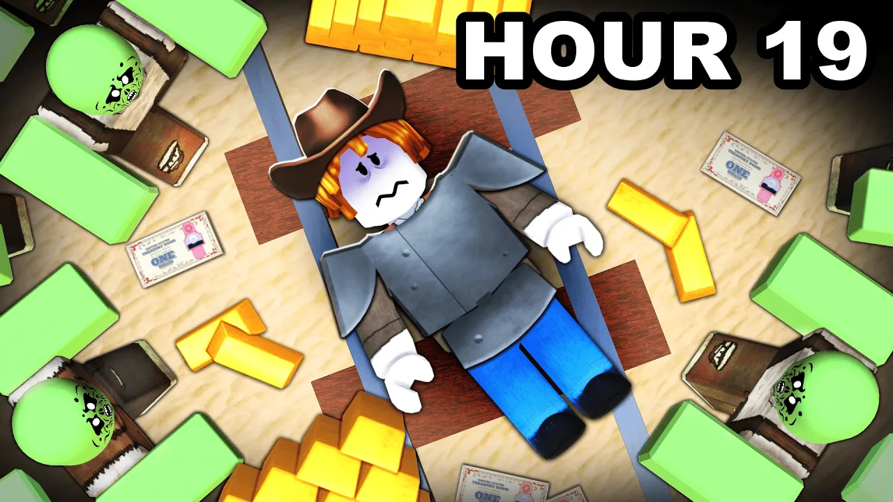 I Spent 24 HOURS in Roblox Dead Rails