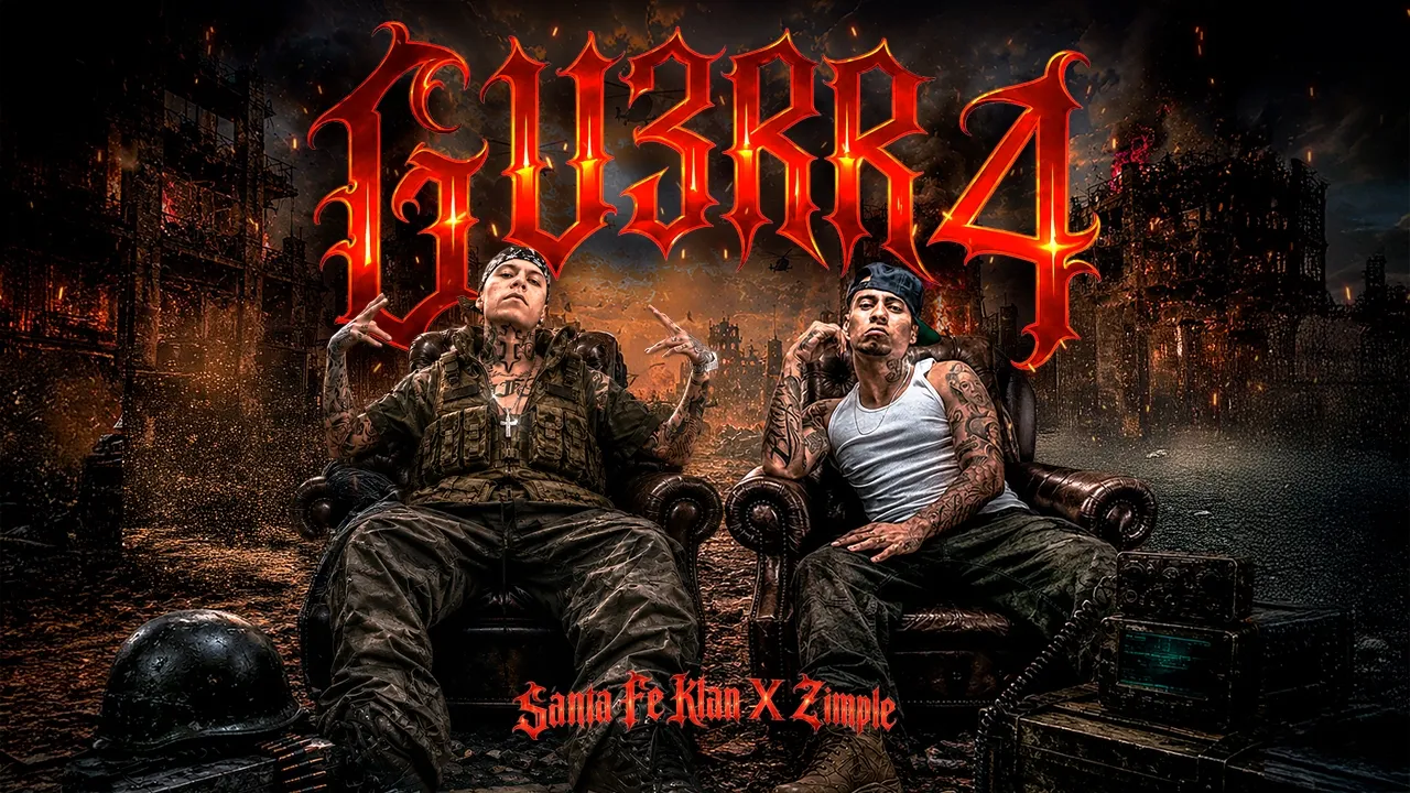 Santa Fe Klan, Zimple - Gu3rr4 (Video Oficial)