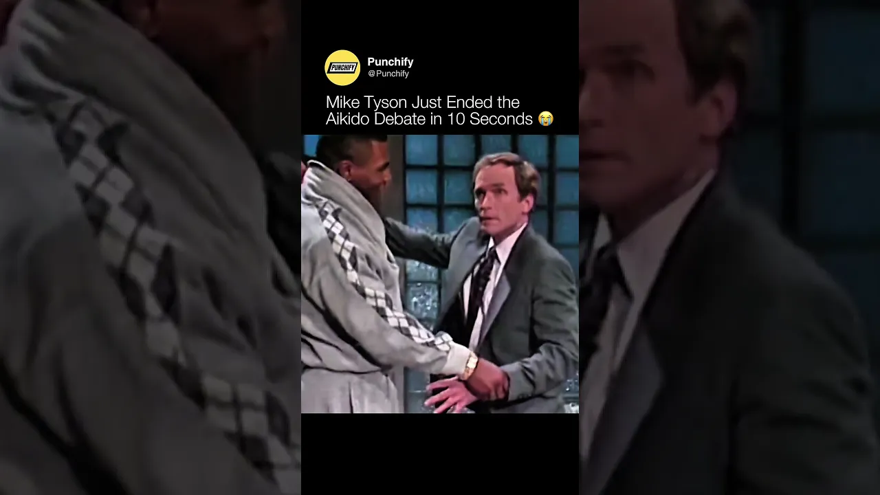 Mike Tyson Just Ended the Aikido Debate in 10 Seconds 😂