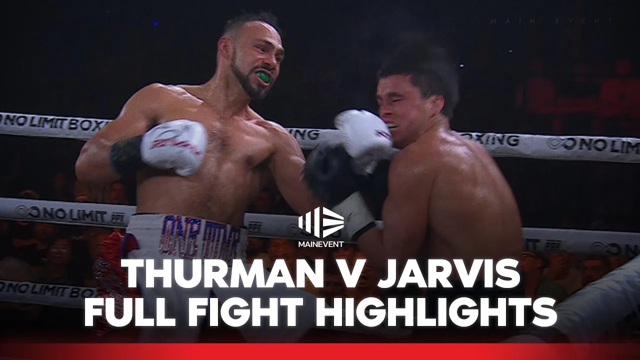 BRUTAL KO 💥 Thurman vs. Jarvis Fight Highlights + Fiery Tszyu call out! 🔥 | Fox Sports Australia