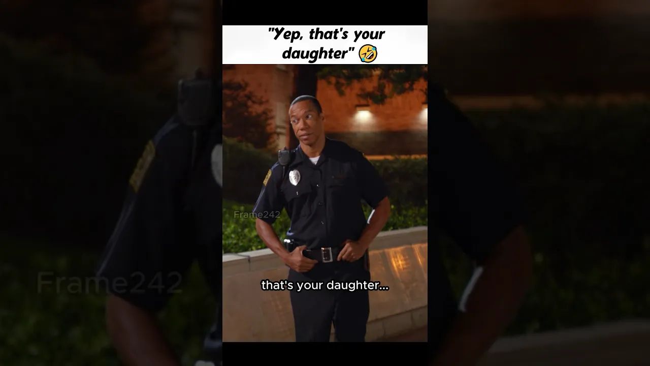 Cop has a daughter 🤣 #usa