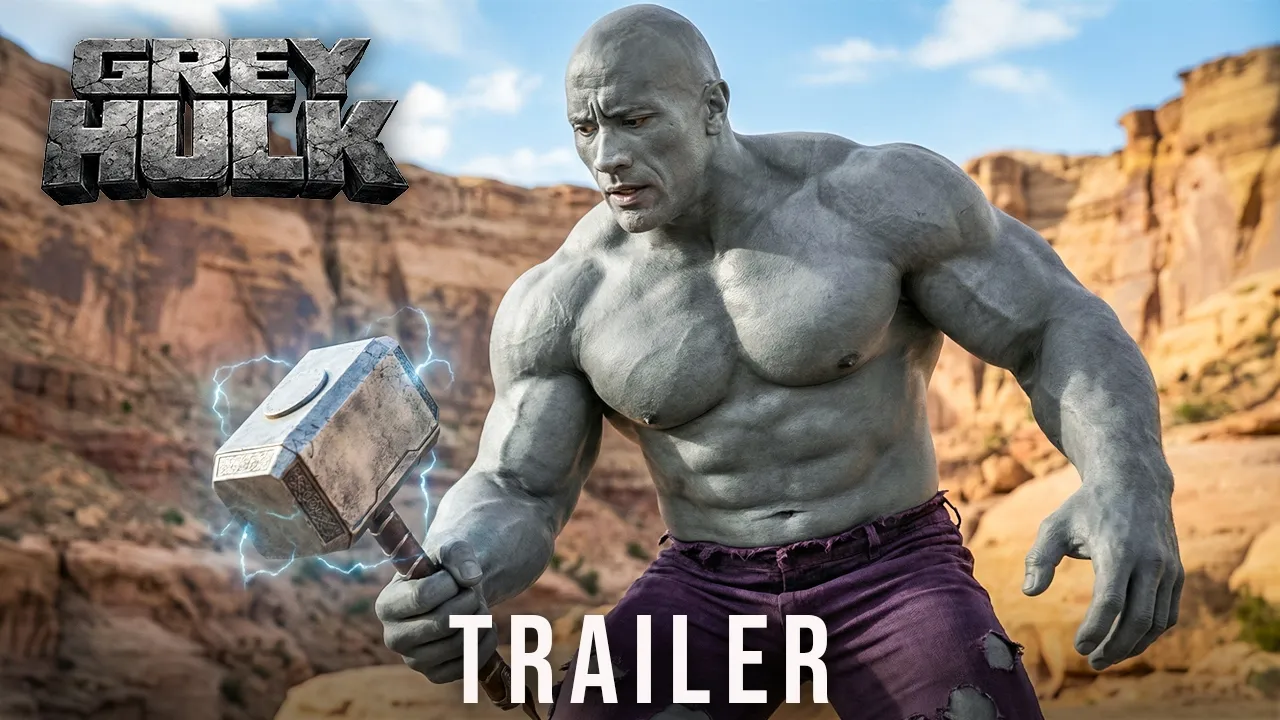 Grey Hulk (2026) - Dwayne Johnson, Mark Ruffalo, Amanda Seyfried | Concept Trailer
