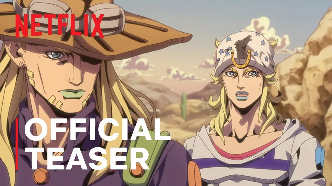 STEEL BALL RUN JoJo's Bizarre Adventure 2nd STAGE | Official Teaser | Netflix