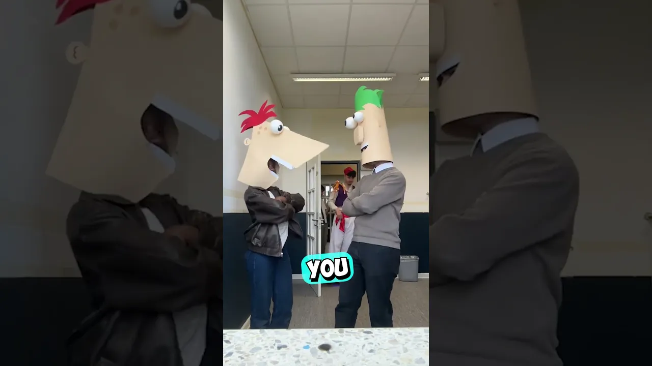 These Phineas and Ferb Costumes Look Too Funny 😳 (@m.y.b.t.y/TT)