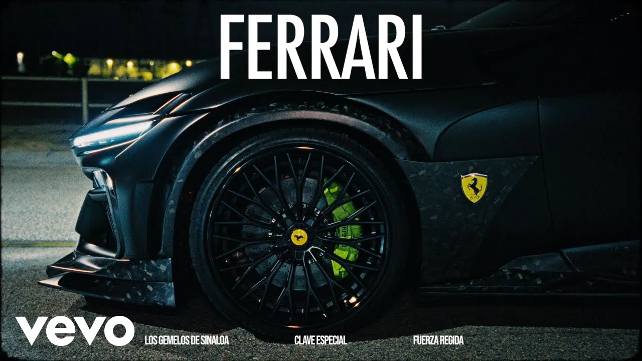 Los Gemelos De Sinaloa, Clave Especial, Fuerza Regida - FERRARI (Official)