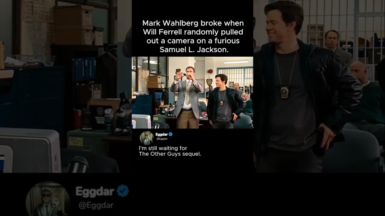 Will Ferrell Really Took a Photo of an Angry Samuel L. Jackson 😂 | The Other Guys (2010)