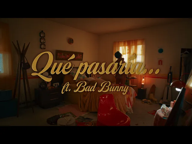 Rauw Alejandro & Bad Bunny - Qué Pasaría... (Lyric Video)